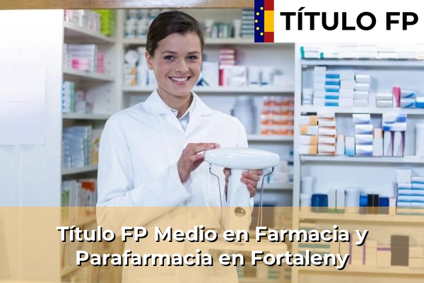 Título FP Medio en Farmacia y Parafarmacia en Comunidad Valenciana 143 Título FP Medio en Farmacia y Parafarmacia en Fortaleny