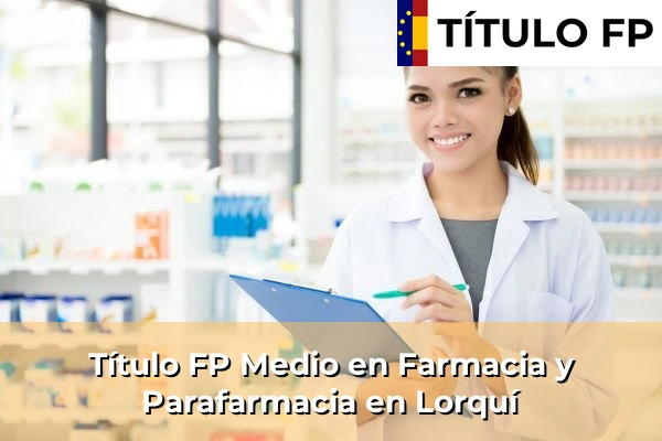 Título FP Medio en Farmacia y Parafarmacia en Bullas 87 Título FP Medio en Farmacia y Parafarmacia en Lorquí