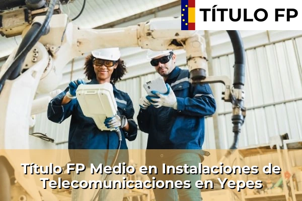 Título FP Medio en Instalaciones de Telecomunicaciones en Talavera de la Reina 125 Título FP Medio en Instalaciones de Telecomunicaciones en Yepes