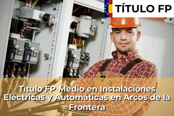 Título FP Medio en Instalaciones Eléctricas y Automáticas en Andalucía 38 Título FP Medio en Instalaciones Eléctricas y Automáticas en Arcos de la Frontera