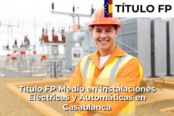 Título FP Medio en Instalaciones Eléctricas y Automáticas en Almazora 139 Título FP Medio en Instalaciones Eléctricas y Automáticas en Casablanca