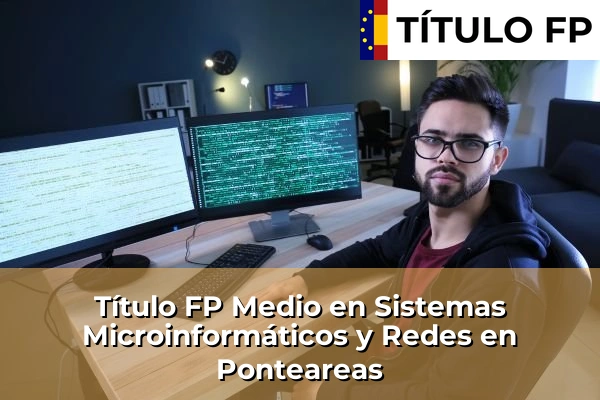 Título FP Medio en Sistemas Microinformáticos y Redes en Mondariz-Balneario 171 Título FP Medio en Sistemas Microinformáticos y Redes en Ponteareas