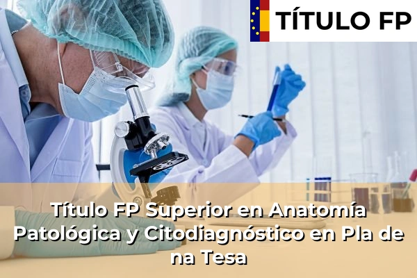 Título FP Superior en Anatomía Patológica y Citodiagnóstico en Pla de na Tesa