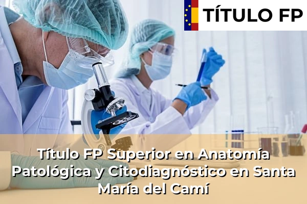 Título FP Superior en Anatomía Patológica y Citodiagnóstico en Santa María del Camí