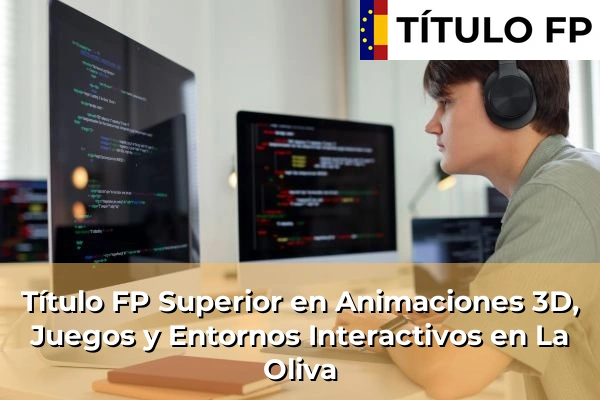 Título FP Superior en Animaciones 3D, Juegos y Entornos Interactivos en Islas Canarias 39 Título FP Superior en Animaciones 3D, Juegos y Entornos Interactivos en La Oliva