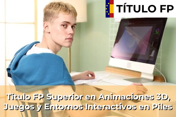 Título FP Superior en Animaciones 3D, Juegos y Entornos Interactivos en Piles