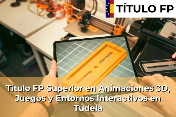 Título FP Superior en Animaciones 3D, Juegos y Entornos Interactivos en Navarra 32 Título FP Superior en Animaciones 3D, Juegos y Entornos Interactivos en Tudela