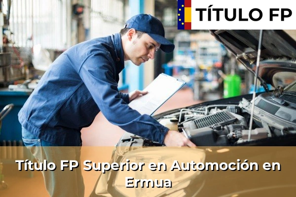Título FP Superior en Automoción en Ermua