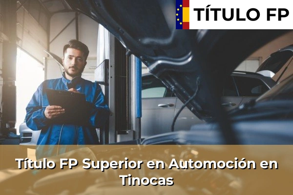 Título FP Superior en Automoción en Taco 129 Título FP Superior en Automoción en Tinocas