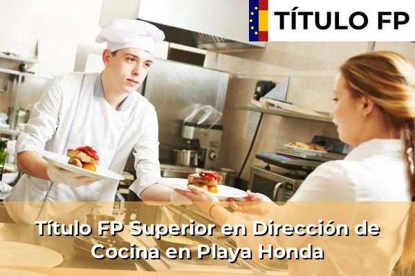 Título FP Superior en Dirección de Cocina en Islas Canarias 63 Título FP Superior en Dirección de Cocina en Playa Honda