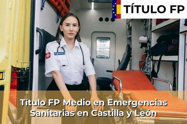 Empleo de Técnico en comercio exterior 121 Título FP Medio en Emergencias Sanitarias en Castilla y León